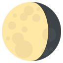 waning gibbous moon symbol copy paste emoji