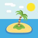 desert island emoji images