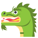 dragon face emoji images