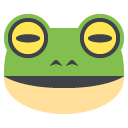 frog face copy paste emoji