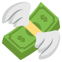 money with wings emoji images