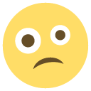 confused face emoji