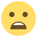 frowning face with open mouth copy paste emoji
