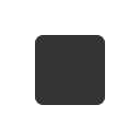 black small square copy paste emoji