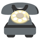 black telephone emoji