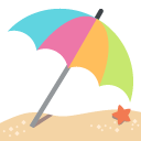 umbrella on ground emoji