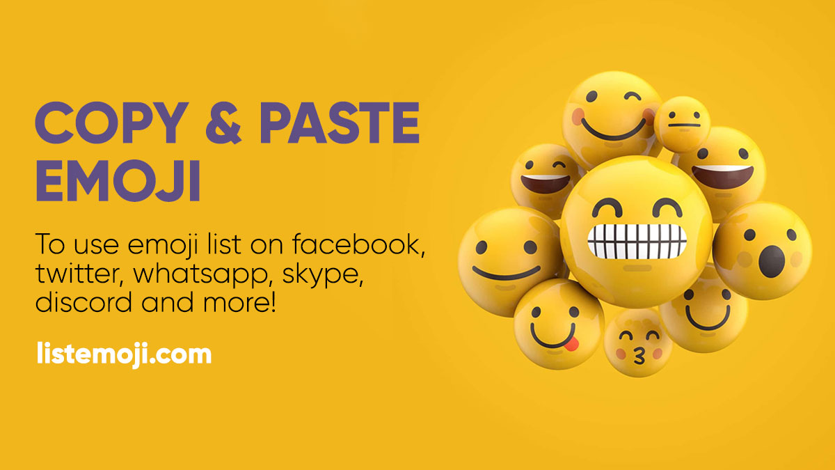 copy paste list emoji