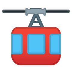 Google aerial tramway emoji image