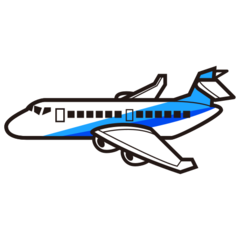 Emojidex airplane emoji image