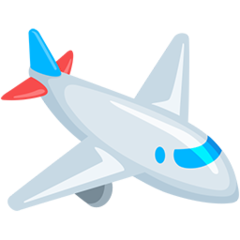 Facebook Messenger airplane emoji image