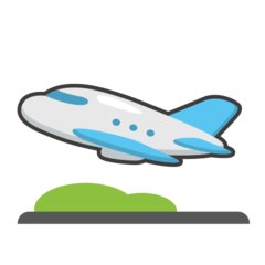 Emojidex airplane departure emoji image
