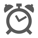 Docomo alarm clock emoji image