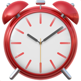 IOS/Apple alarm clock emoji image