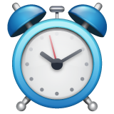 Whatsapp alarm clock emoji image
