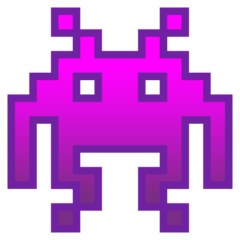 Google alien monster emoji image