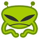 HTC alien monster emoji image