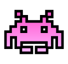 SoftBank alien monster emoji image