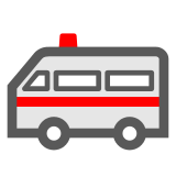 Docomo ambulance emoji image