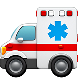 IOS/Apple ambulance emoji image