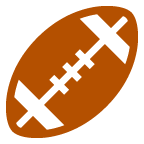 au by KDDI american football emoji image