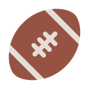 Toss american football emoji image