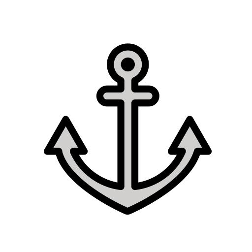 Openmoji anchor emoji image