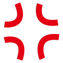 Emojidex anger symbol emoji image