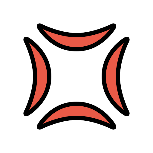 Openmoji anger symbol emoji image