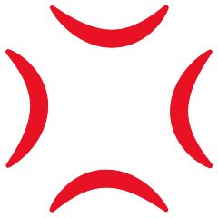 Skype anger symbol emoji image