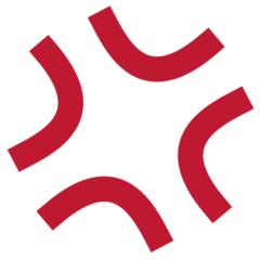 Twitter anger symbol emoji image