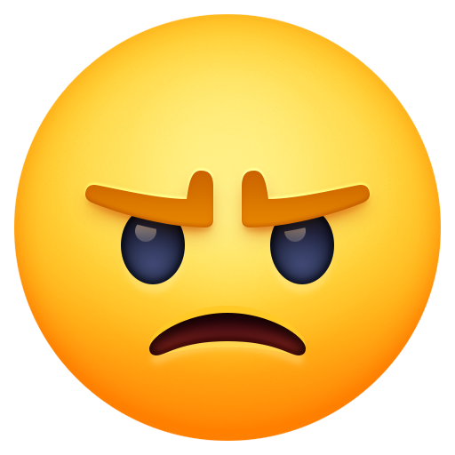 Facebook angry face emoji image