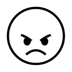 Noto Emoji Font angry face emoji image