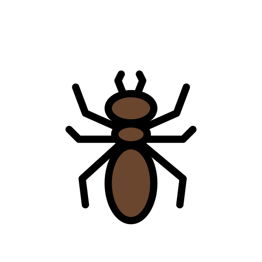 Openmoji ant emoji image