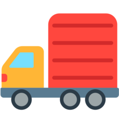 Mozilla articulated lorry emoji image