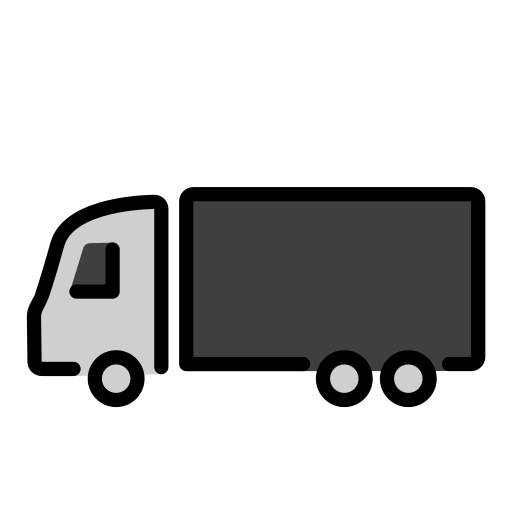Openmoji articulated lorry emoji image