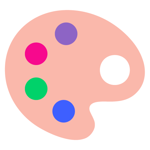 Microsoft artist palette emoji image