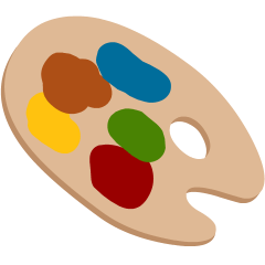 Skype artist palette emoji image