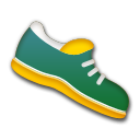LG athletic shoe emoji image