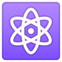 Google atom symbol emoji image