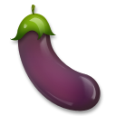 LG aubergine emoji image