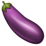 Whatsapp aubergine emoji image