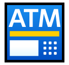 SoftBank automated teller machine emoji image