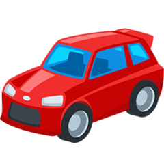 Facebook Messenger automobile emoji image