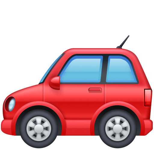 Facebook automobile emoji image