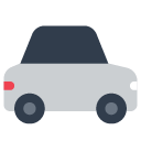 Toss automobile emoji image