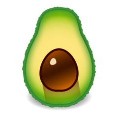 Emojidex Avocado emoji image
