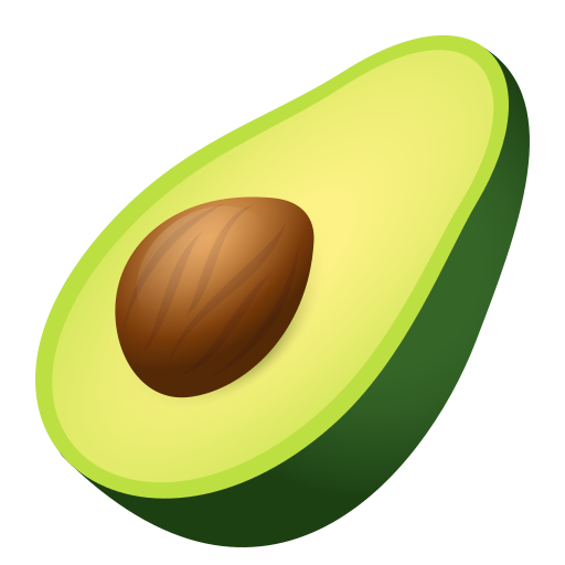 JoyPixels Avocado emoji image