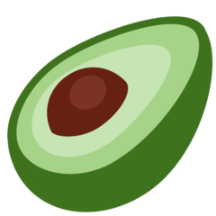 Twitter Avocado emoji image