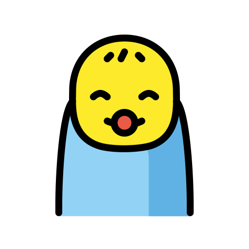 Openmoji baby emoji image