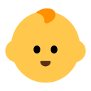 Toss baby emoji image